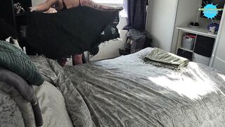 Morning fun as I get fingered and squirt everywhere - 2 image