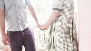 Indian college girl hard fucking in outdoor