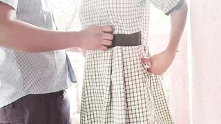 Indian college girl hard fucking in outdoor - 3 image