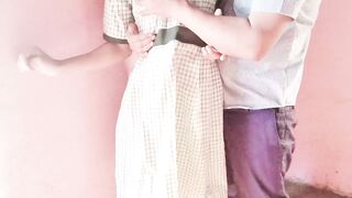 Indian college girl hard fucking in outdoor - 7 image