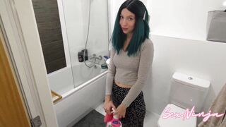 I Conviced my Maid to get Naked while Cleaning the House