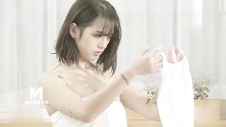 Cute Asian sexy wife with big boobs and big butts got fucked by a strong big dick - 3 image