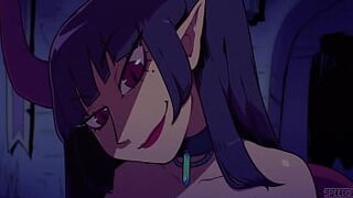 Succubus Litika Tries Hard Anal (Hentai) - 1 image