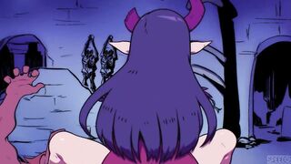 Succubus Litika Tries Hard Anal (Hentai) - 10 image