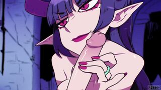 Succubus Litika Tries Hard Anal (Hentai) - 12 image
