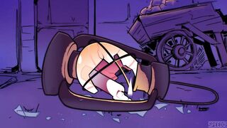 Succubus Litika Tries Hard Anal (Hentai) - 2 image