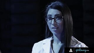 GIRLSWAY - Sexy Adriana Chechik Is Soaked In Squirt During Intense Fingering 3-Way With Alexis Fawx - 4 image