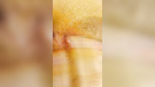 First Squirt - A hot scene of my dear wife practicing squirt - 15 image