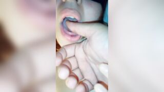 First Squirt - A hot scene of my dear wife practicing squirt - 4 image