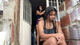 I fuck with my stepsister in the room when my parents go on a trip - 1 image