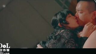 Sexy secretary teasing her big dick boss to fuck her tight pussy - 7 image