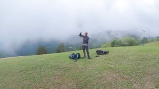 SQUIRTING while PARAGLIDING in 2200 m above the sea ( 7000 feet ) - 2 image