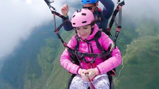 SQUIRTING while PARAGLIDING in 2200 m above the sea ( 7000 feet ) - 7 image