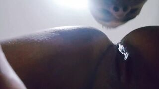 Masseur sucks my big ass doggy style. Licking my pussy until I squirt. I am a mature latina and I want anal sex with BBC - 7 image