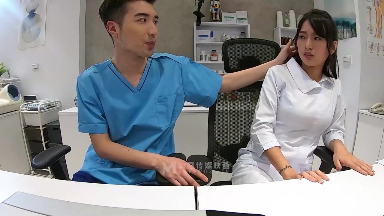 Busty hot doctor got fucked so hard by nurse watch online pic photo