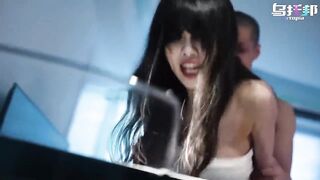 Skinny inexperienced step-daughter got fucked by her big dick father - 8 image