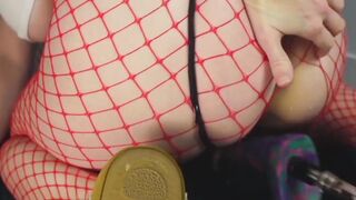 WHITE SLIMY CREAM DRIPPING FROM MY PUSSY FROM THE INTENSE AROUSAL DURING OVULATION - 13 image