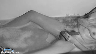 Strong Orgasm In The Bathroom Caused A Real Squirt She Peed During Orgasm, My First Squirt - 2 image