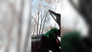 Squirt at parking area public - 6 image