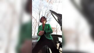 Squirt at parking area public - 7 image