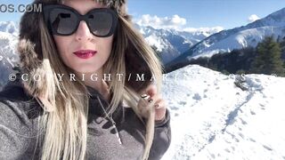Doggy style in the snow - 11 image