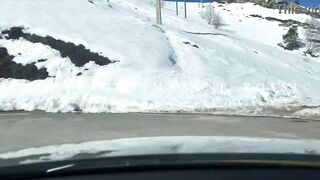 Doggy style in the snow - 5 image