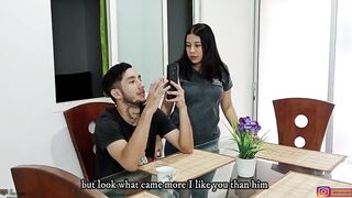 Petite Latina is fucked by her boyfriend until she squirts - Porn in Spanish - 2 image