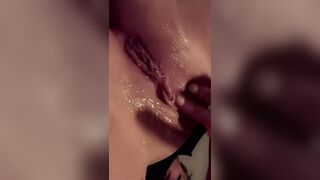 Dany Storm rubs tight pussy to orgasm - 1 image