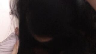 Blowjob black silk milf, milf let me cum in her mouth - 14 image