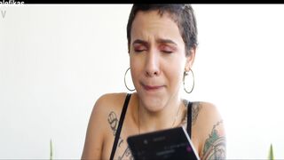 Masturbation with lush ends in squirt female ejaculation - 8 image