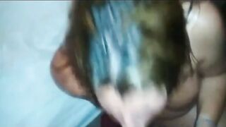 Slut Busty Wife Squirting in Threesome with BBC - 5 image