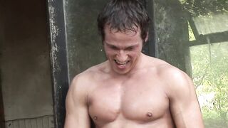 Pervert Dudes Spotted A Naked Teen And Give Her A Load Of Cum - 12 image