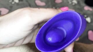 Extreme closeup big clit licking toy orgasm hairy pussy - 14 image