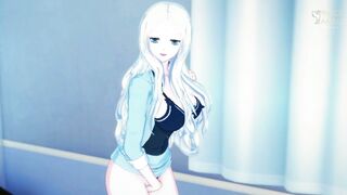 Irina Jelavic takes off her outfit and masturbates - Ansatsu Kyoshitsu - 4 image