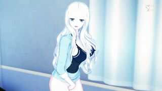 Irina Jelavic takes off her outfit and masturbates - Ansatsu Kyoshitsu - 5 image