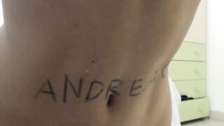 girl flooded the floor and her thighs from squirting - 5 image