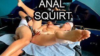 BEAUTIFUL MATURE FUCKED IN THE ANAL AND INSERTED A HUGE BLACK COCK INTO HER HAIRY VAGINA. SQUIRT ORGASM & PAINFUL ANAL. - 1 image