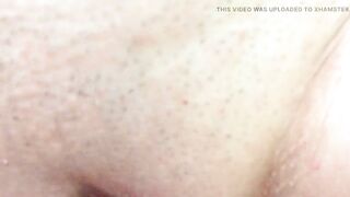 Does it really turn you on when my gaped pussy squirts all over you? Piss 'n' Fuck. Creampie. Close-up. - 8 image