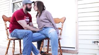 Milf squirting in jeans and HUGE squirt into a cup - 4 image