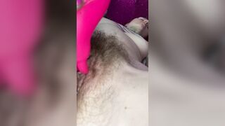 Be a good boy and drink Mom's champagne whilst munching on her natural pussy - 12 image