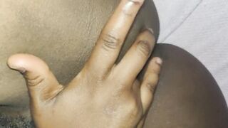 Moaning while fingering my horny black pussy. I can't ant stop cumming - 12 image