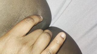 Moaning while fingering my horny black pussy. I can't ant stop cumming - 3 image