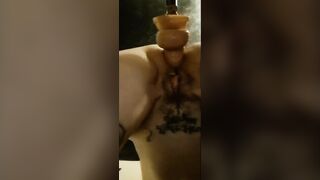 Squirting Anal Sex Fuck Machine CU Cum - 2 image