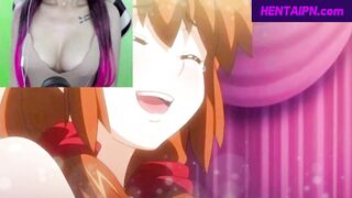 Slutty Hentai Girls Take Anal Virginity Teen Boy - 11 image