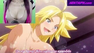 Slutty Hentai Girls Take Anal Virginity Teen Boy - 14 image