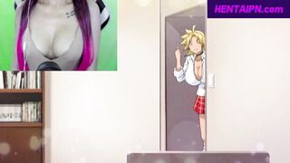 Slutty Hentai Girls Take Anal Virginity Teen Boy - 2 image