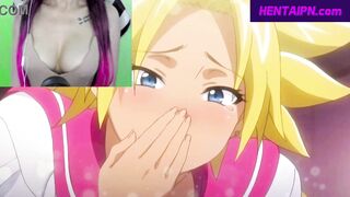 Slutty Hentai Girls Take Anal Virginity Teen Boy - 8 image