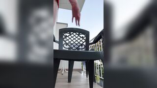 Made myself squirt on a balcony in Italy - 10 image
