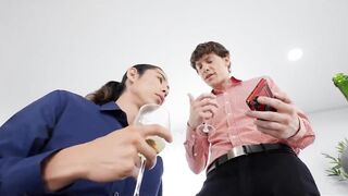 Asian Teen Vina Sky And Busty Wife Cali Carter Squirt - 11 image