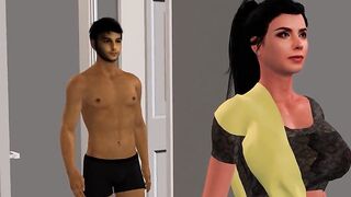 StepSon Caught stepMom Masturbating and Fucked Her - 12 image